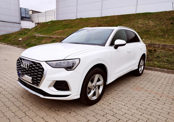 Audi Q3 cena 118900 przebieg: 50000, rok produkcji 2021 z Białystok małe 407